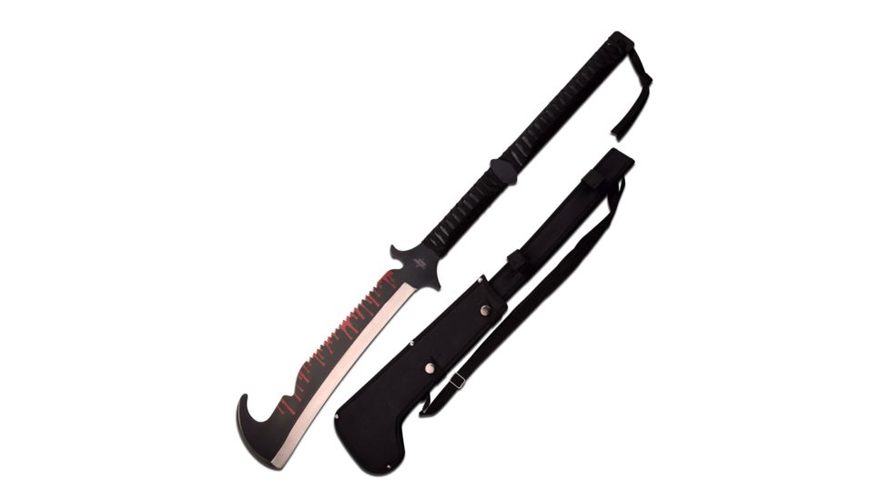 Fantasy Master Fixed Blade, 27.5in, Stainless Steel Blade, Fabric Wrapped Handle FM-668