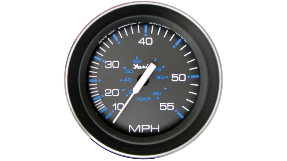 Faria Beede Instruments Speedometer - 55 Mph, Coral, 33009