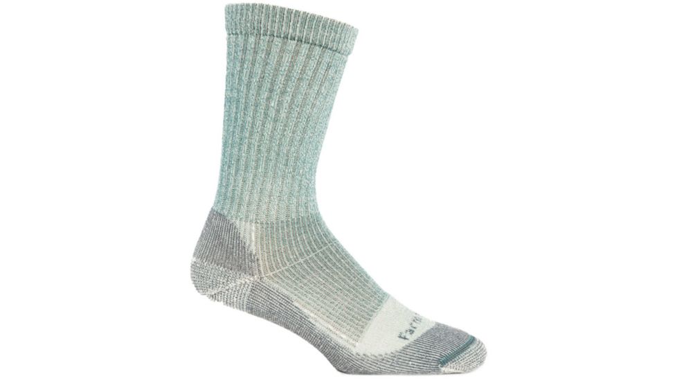 Farm To Feet Boulder Traditional Light Hiker Sock - Women's-Atlantic Deep/Charcoal-Large