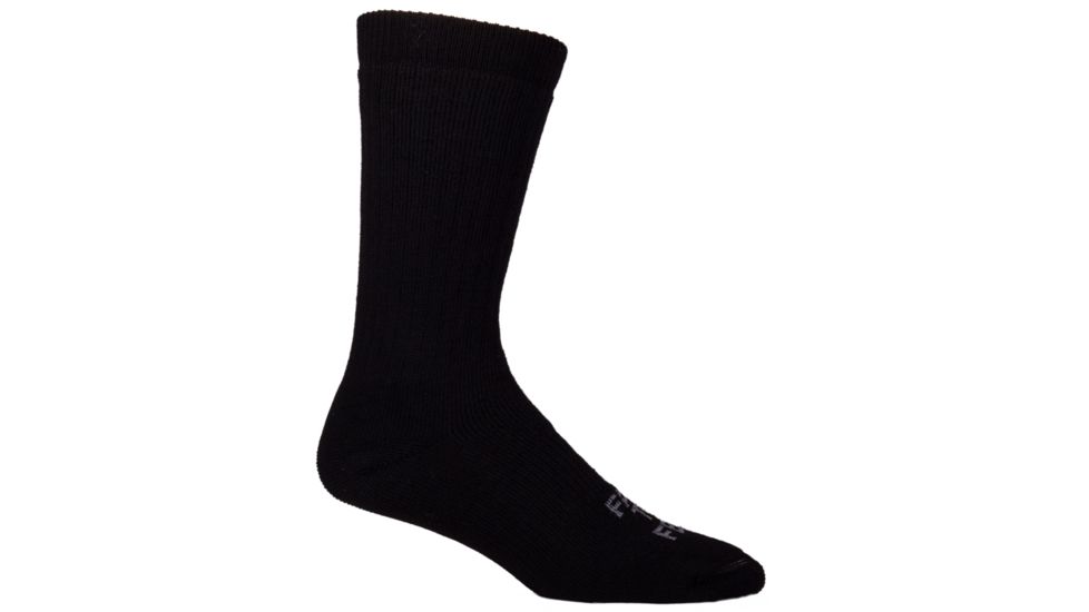Farm To Feet Columbus Traditional Medium Weight Boot Sock - Men's-Black-Medium