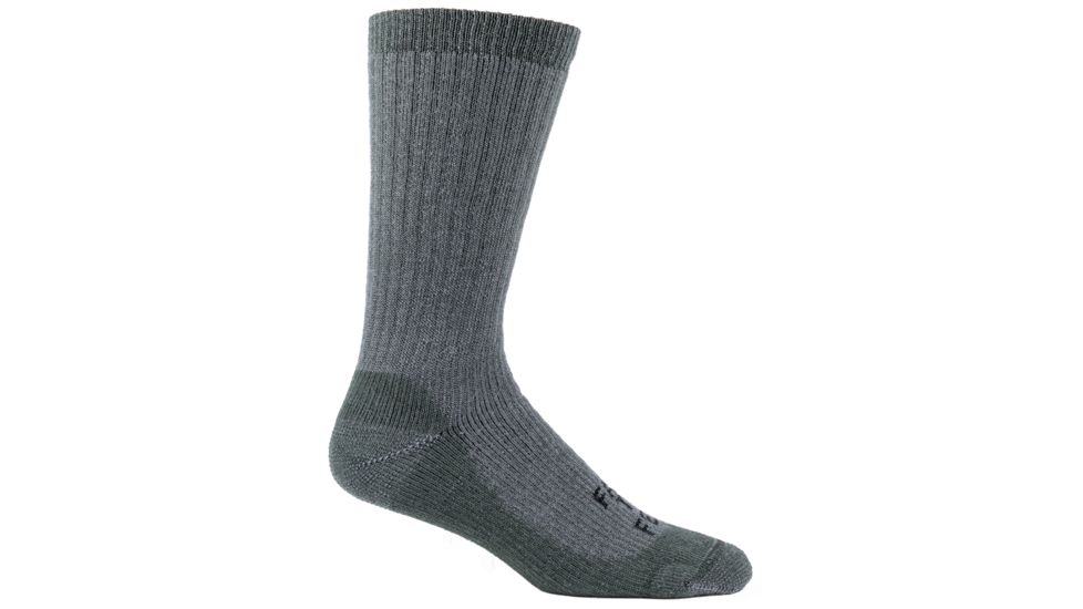 Farm To Feet Columbus Traditional Medium Weight Boot Sock - Men's-Foliage Green-X-Large