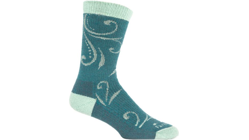 Farm To Feet Helena Stylized Traditional Hiker Sock - Womens-Atlantic Deep/Neptune-Large