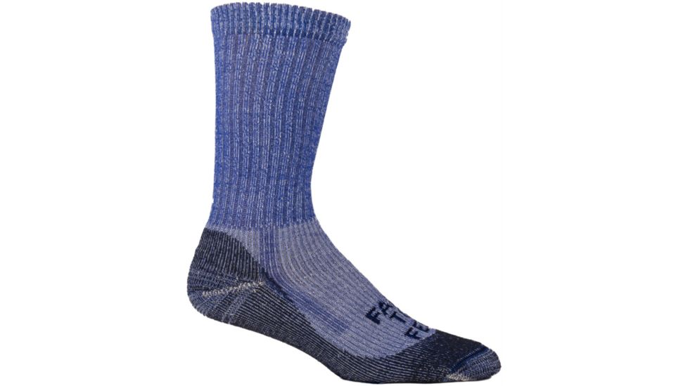 Farm To Feet NFZ Boulder Light Crew Hiking Sock - Men's-Surf the Web-Large