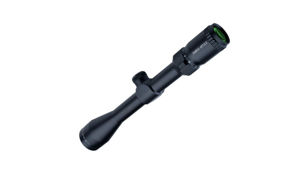 Farris Optics Primus Rifle Scope, 3-9x40mm, 1in Tube, Second Focal Plane, Black, 3940P