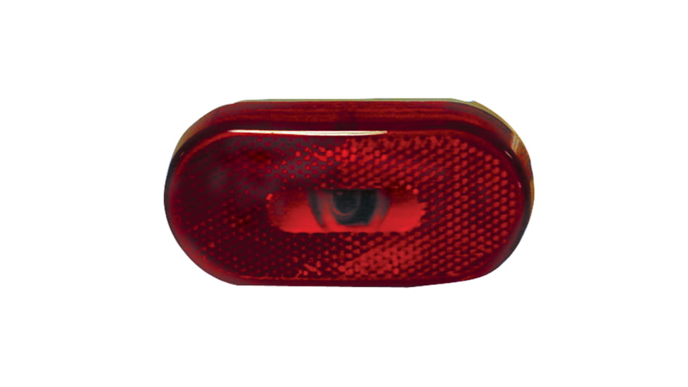 Fasteners Unlimited Command Electronics Classic Clearance Light Replacement Lens, Red, 89-121R
