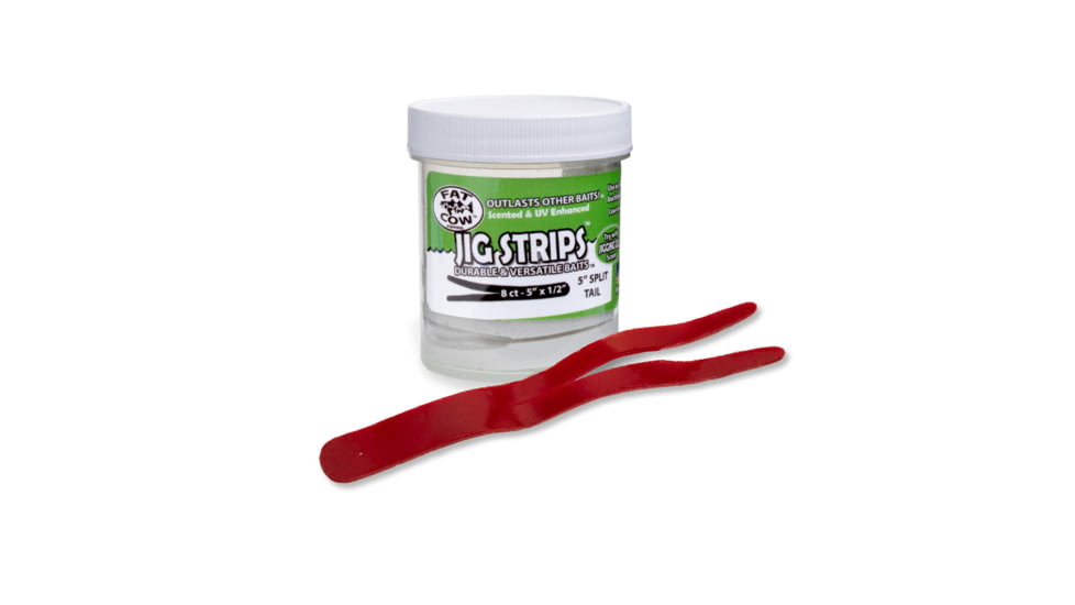 Fat Cow Jig Strips Split Tail
