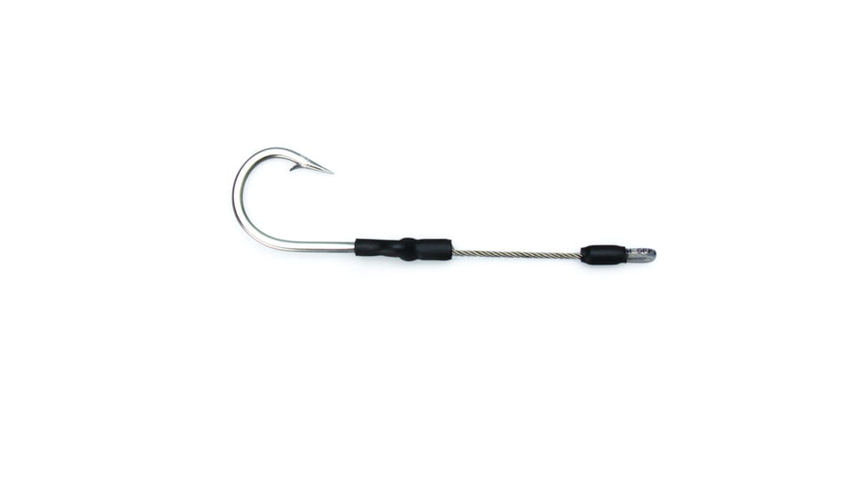 Fathom Hookset SS Cable Single Trolling Lance, 6in, Hook 8/0, HS-FATHSS-08/0