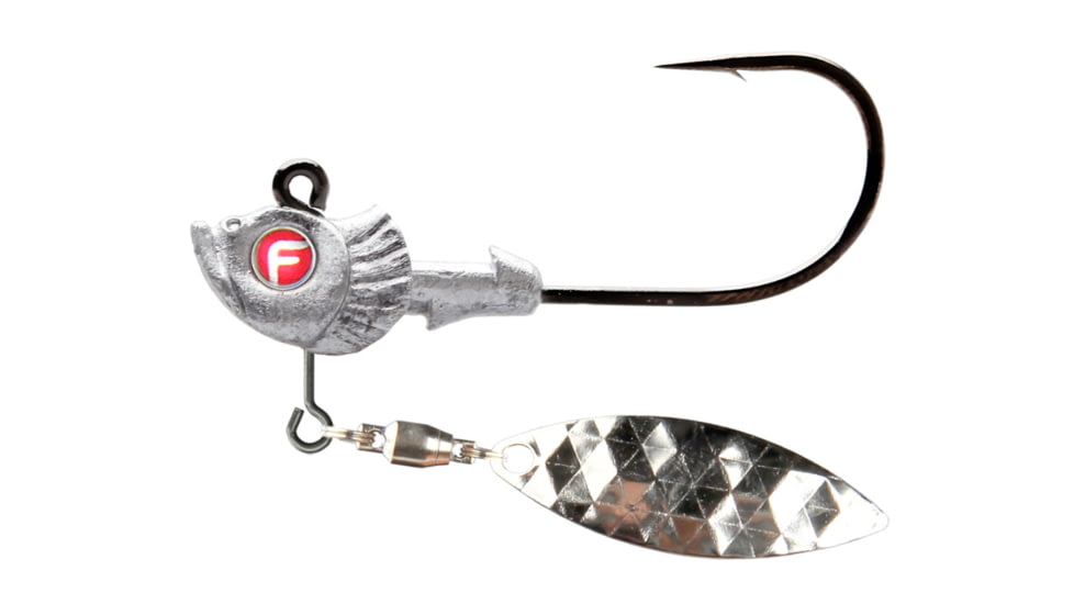 Fathom Pro-Select Belly Blade Jig Head 3/8oz Lead Red, JH02-3/8-LEDR