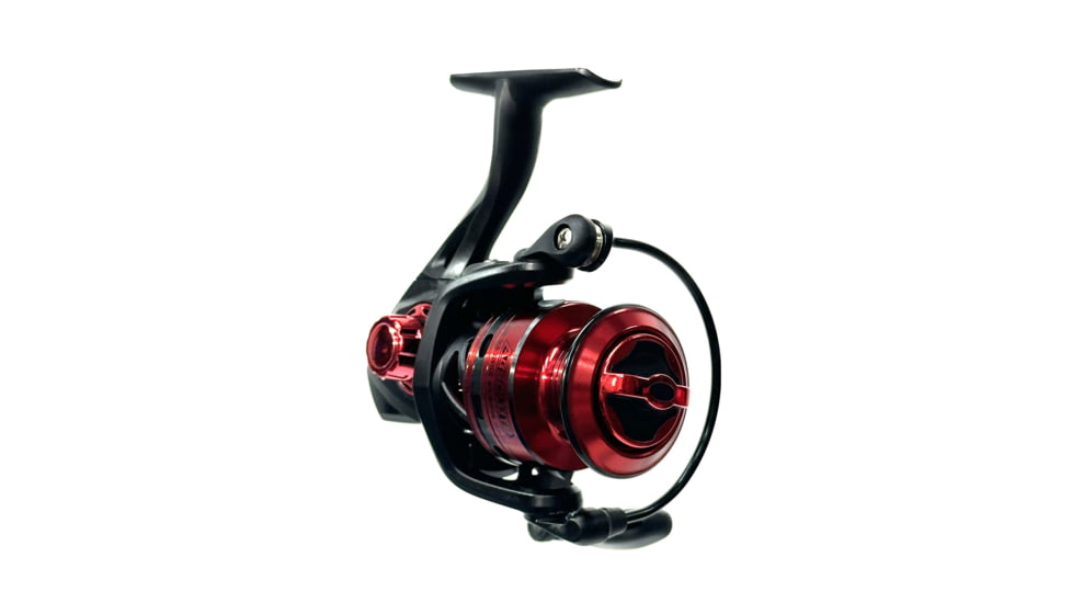 Favorite Fishing Absolute 2000 Spinning Reel, 5.2:1 Gear Ratio, 4+1 BB, Red, ABS2000-RTL