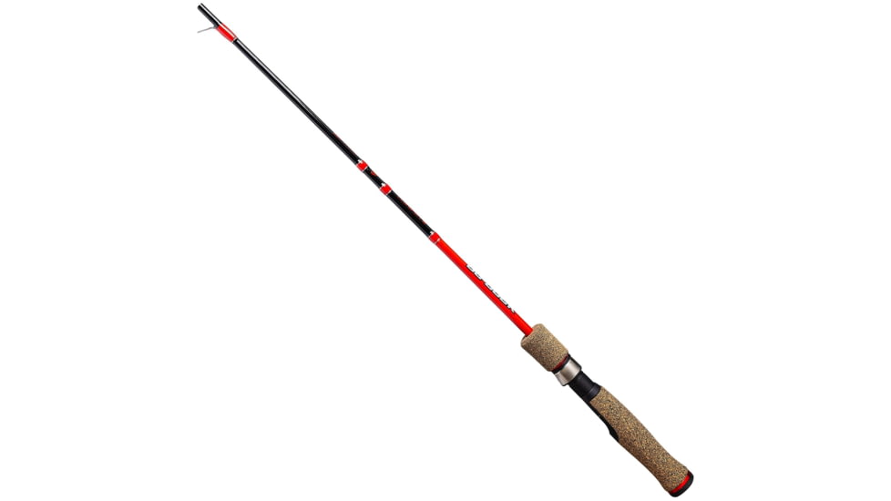 Favorite Fishing Do Dock Snub Nose Crappie Spinning Rod, 5ft 3in, Medium, Red/Black, DDK-531M