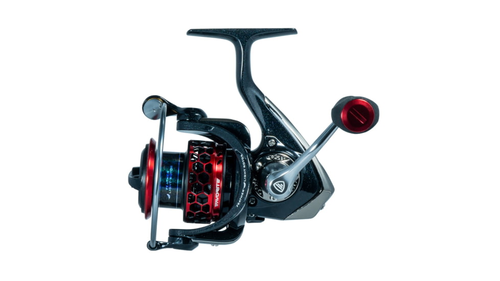 Favorite Fishing Phantom Spinning Reel Black/Red, 5.2:1, 2000, Black/Red, PTM2000