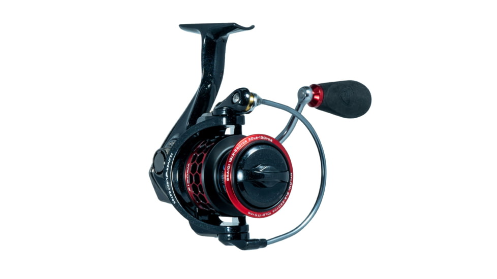 Favorite Fishing Phantom Spinning Reel Black/Red, 5.2:1, 2000, Black/Red, PTM2000