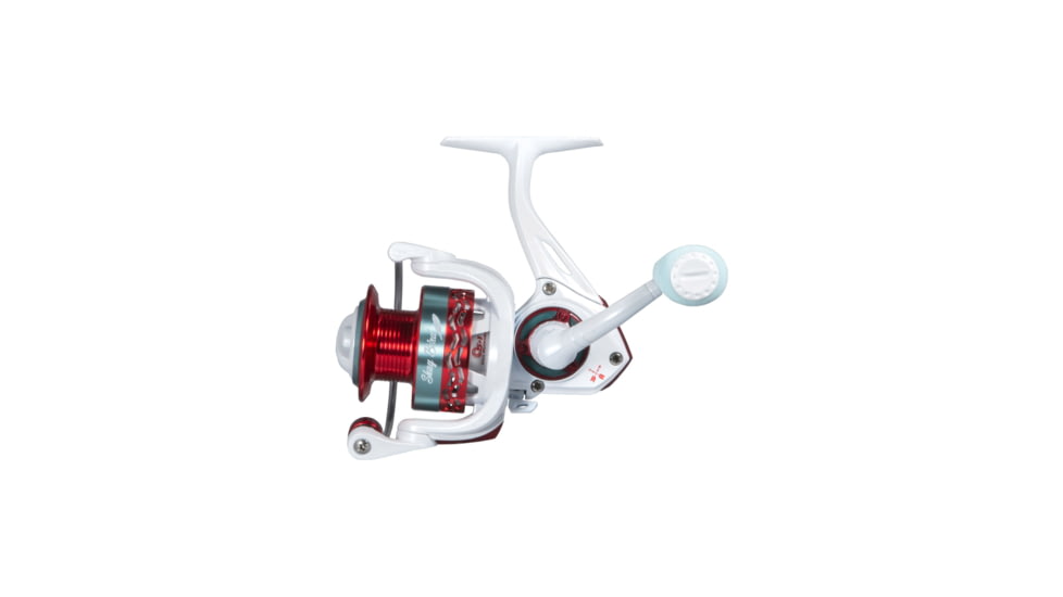 Favorite Fishing Shay Bird Spinning Combo, 7ft 1in, Medium Heavy, White/Teal, SBR-711MH20