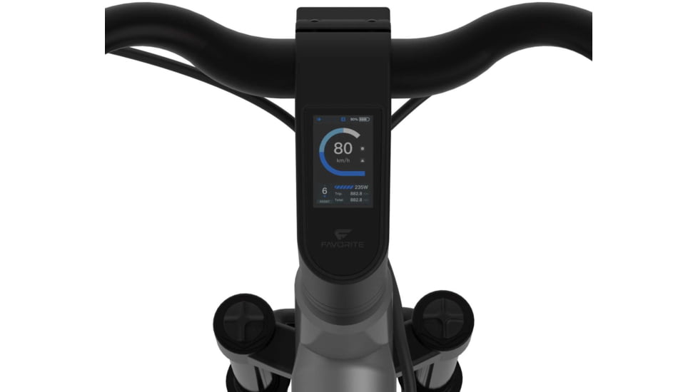 Favorite Hybrid ST E-Bike, Grey, Medium, 10-50004