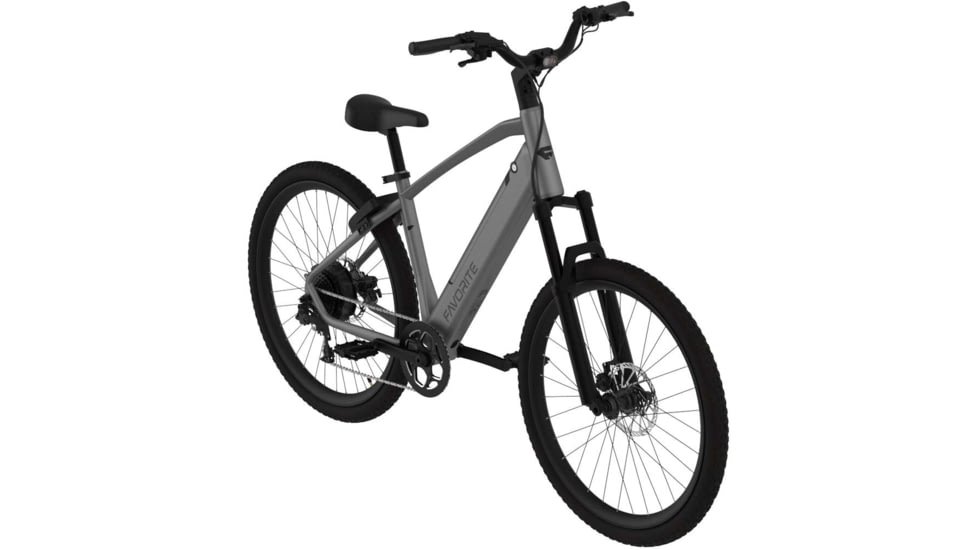 Favorite Hybrid XR Pro E-Bike, Grey, Large, 10-50005