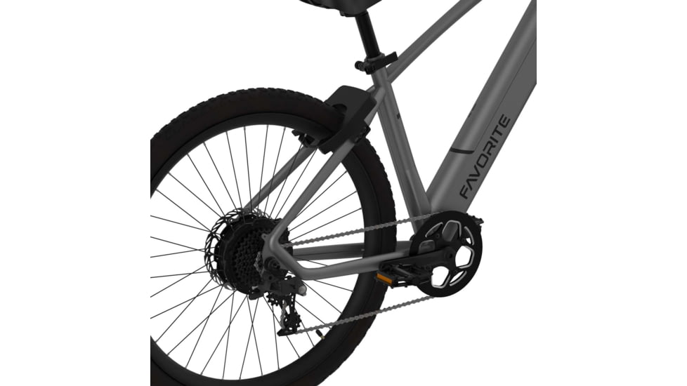 Favorite Hybrid XR Pro E-Bike, Grey, Large, 10-50005