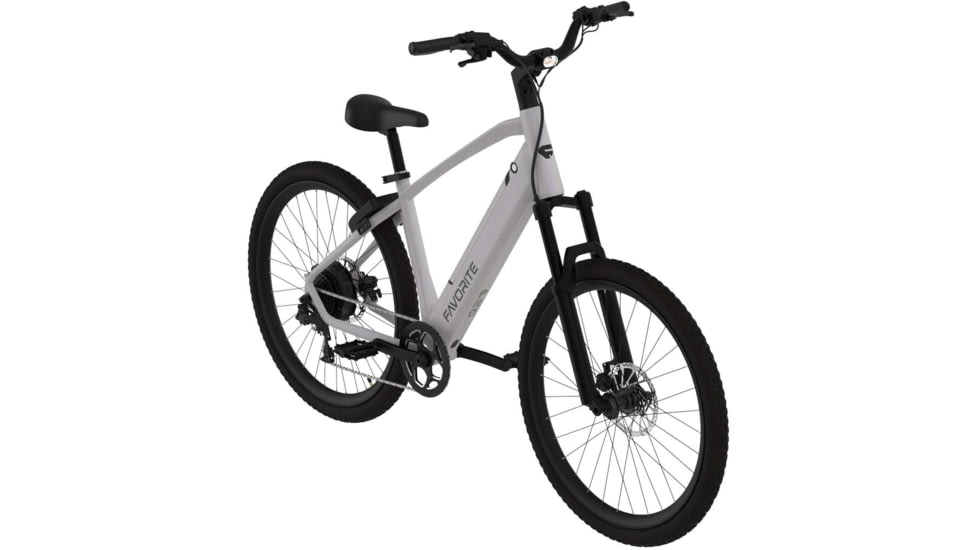Favorite Hybrid XR Pro E-Bike, White, Large, 10-50014