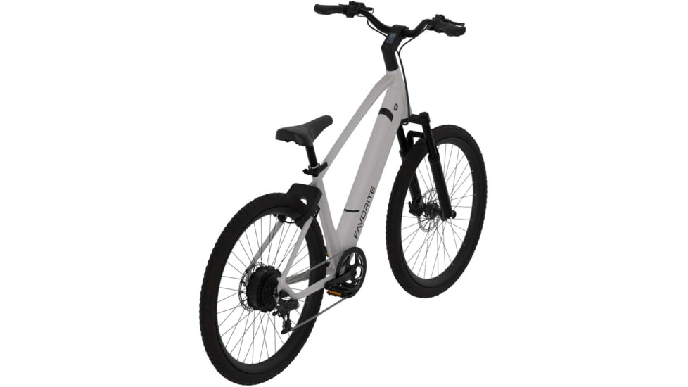 Favorite Hybrid XR Pro E-Bike, White, Large, 10-50014
