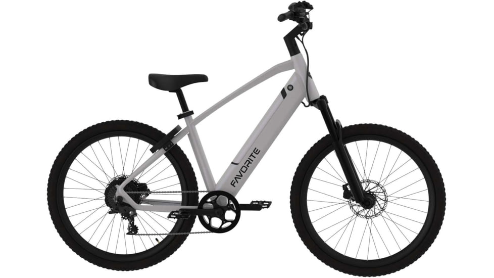 Favorite Hybrid XR Pro E-Bike, White, Large, 10-50014