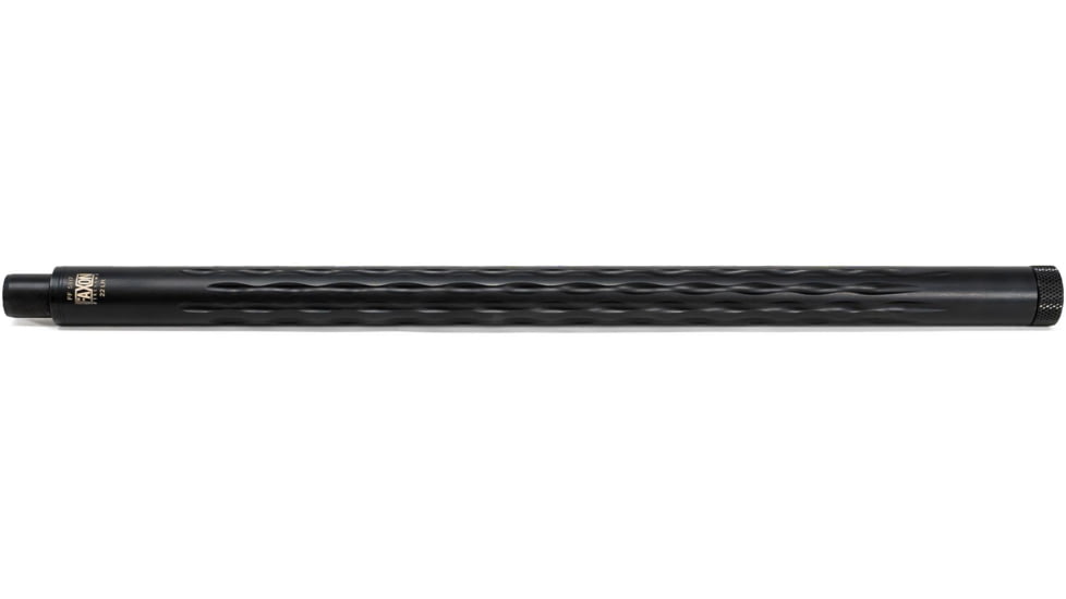 Faxon Firearms 10/22 Bull Barrel, .22LR, 16in, Flame Fluted, 1-16 Twist, Threaded, Nitride, Black, 816341026308
