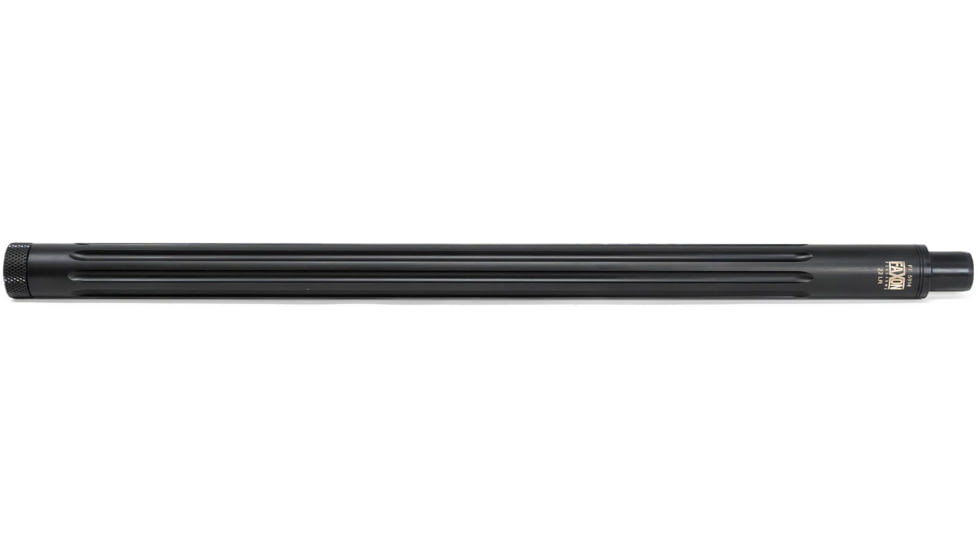Faxon Firearms 10/22 Bull Barrel, .22LR, 16in, Straight Fluted, 1-16 Twist, Threaded, Nitride, Black, 816341026278