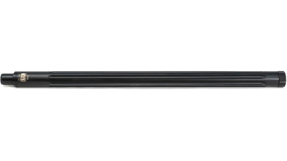 Faxon Firearms 10/22 Bull Barrel, .22LR, 16in, Straight Fluted, 1-16 Twist, Threaded, Nitride, Black, 816341026278