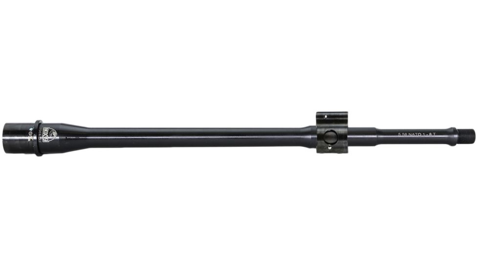 Faxon Firearms Faxon AR-15 Barrel 5.56 NATO 14.5in, 1-8, Gunner Profile, Black, 15A58M14NGQ-APGB