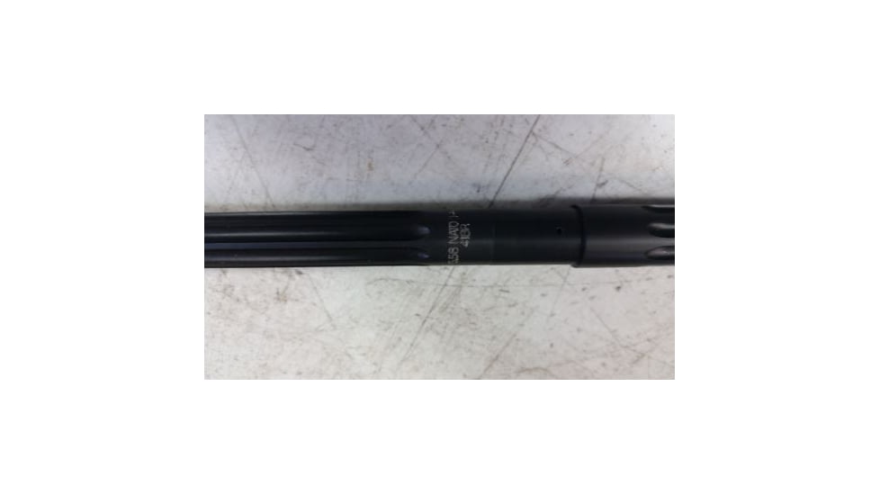 Faxon Firearms 16in Heavy Fluted, 5.56 NATO, Mid-Length, 416-R Stainless Steel QPQ