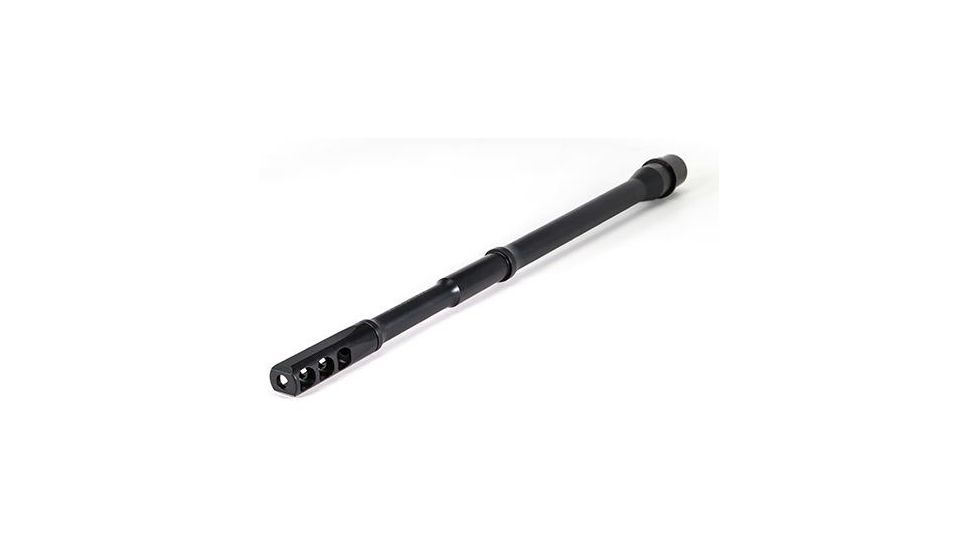 Faxon Firearms 16in Legal, SLIM Perm 3 Port Brake, 14.5in GUNNER, 5.56 NATO, Mid-Length, 4150 QPQ Barrel, Black Nitride, 15A58M14NGQPMB3