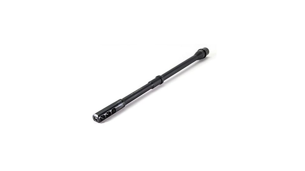 Faxon Firearms 16in Legal, SLIM Perm 3 Port Brake, 14.5in PENCIL, 5.56 NATO, Mid-Length, 4150 QPQ Barrel, Black Nitride, 15A58M14NPQPMB3