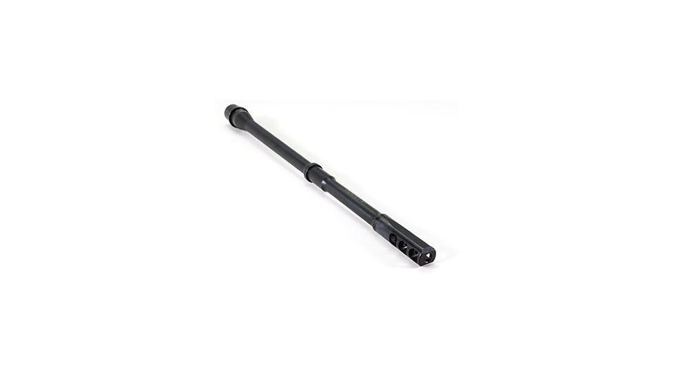 Faxon Firearms 16in Legal, SLIM Perm 3 Port Brake, 14.5in PENCIL, 5.56 NATO, Mid-Length, 4150 QPQ Barrel, Black Nitride, 15A58M14NPQPMB3