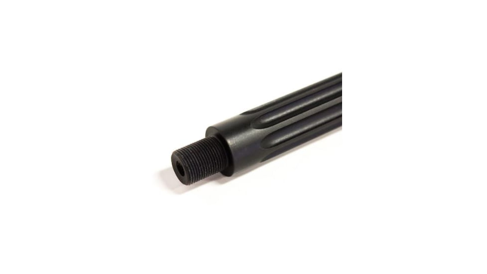 Faxon Firearms 18in Heavy Fluted, 5.56 NATO, Mid-Length, 416-R Stainless Steel QPQ
