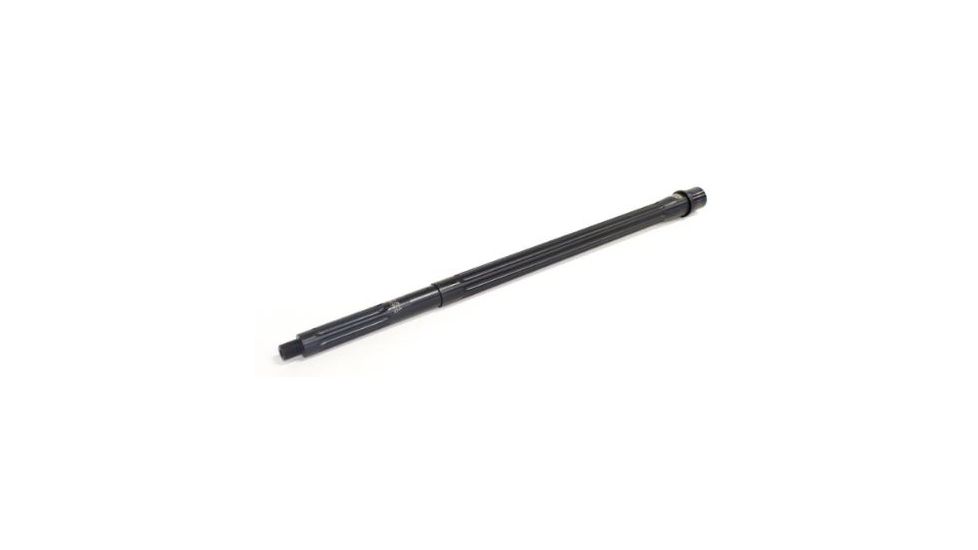 Faxon Firearms 18in Heavy Fluted, 5.56 NATO, Rifle-Length, 416-R Stainless Steel QPQ Black Nitride