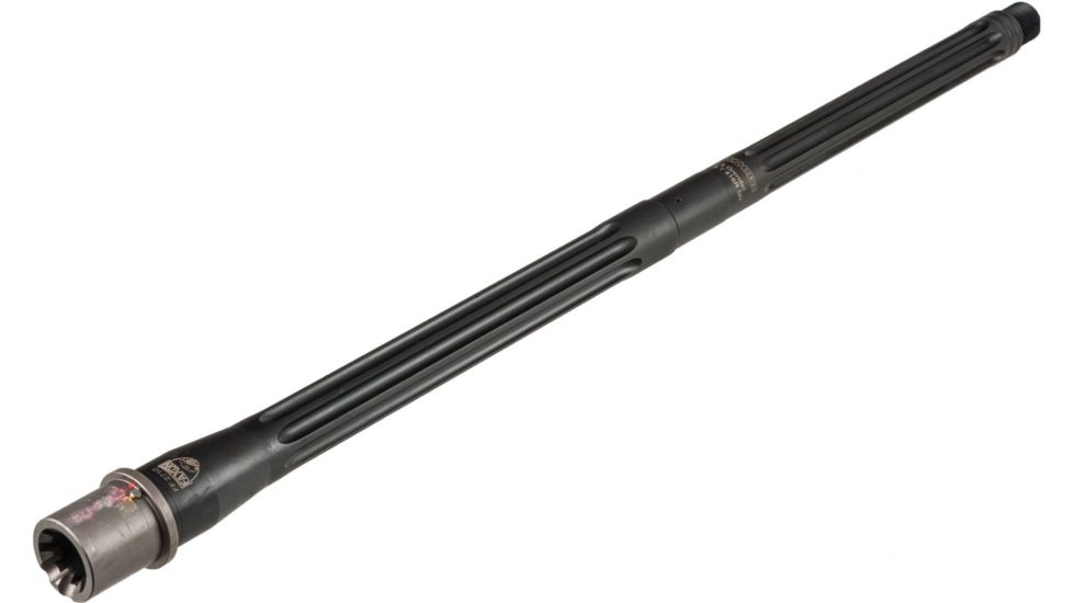 Faxon Firearms 18in, Heavy Fluted, 6.5 Creedmoor, Rifle-Length, 416-R Stainless Steel QPQ Barrel, Black Nitride, 10BC8R18FHQ-5R