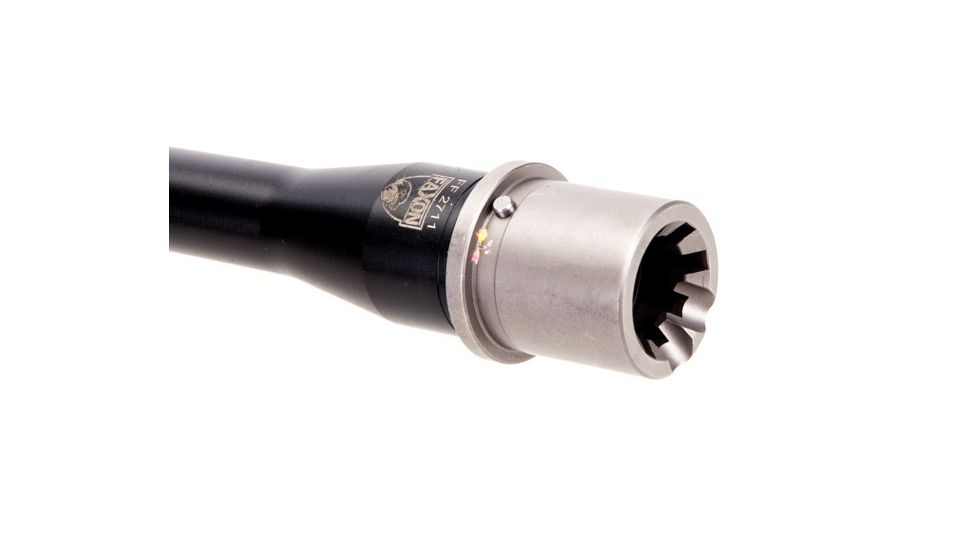 Faxon Firearms 18in Medium Taper, 6.5 Creedmoor, Rifle Length, 416-R Stainless, QPQ Barrel, Black Nitride, 10BC8R18NMQ-5R