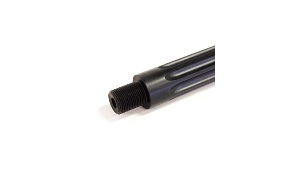 Faxon Firearms 20in Heavy Fluted, 5.56 NATO, Rifle-Length, 416-R Stainless Steel QPQ Black Nitride