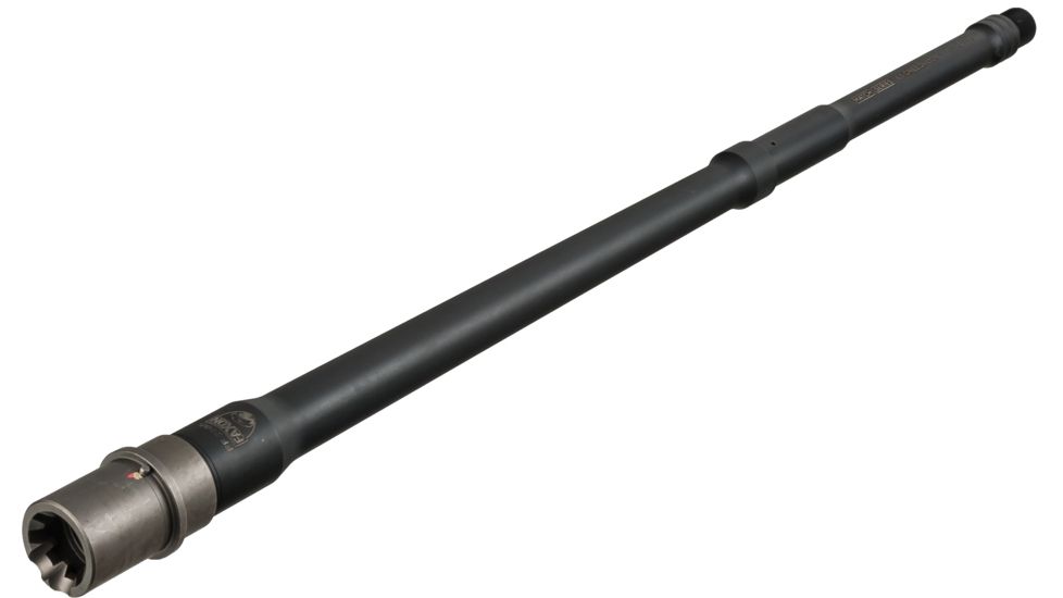 Faxon Firearms 20in, Medium Taper, 6.5 Creedmoor, Rifle Length, 416-R Stainless, QPQ Barrel, Black Nitride, 10BC8R20NMQ-5R