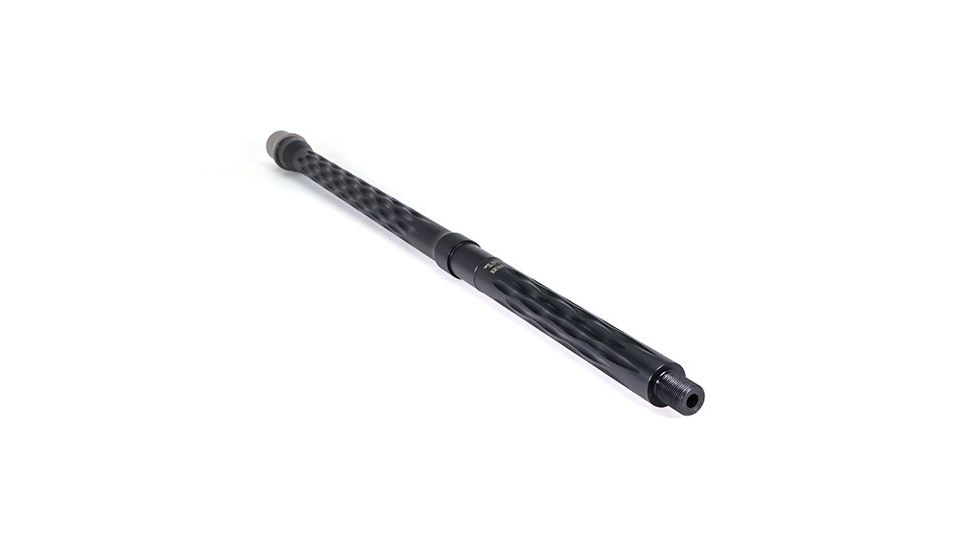 Faxon Firearms .223 Wylde Flame Fluted Rifle Barrel, Rifle-Length, 416-R Stainless QPQ Nitride, 5R, NP3 Extension, Black Nitride, 20, 15BW8R20LMQ-5R-NP3