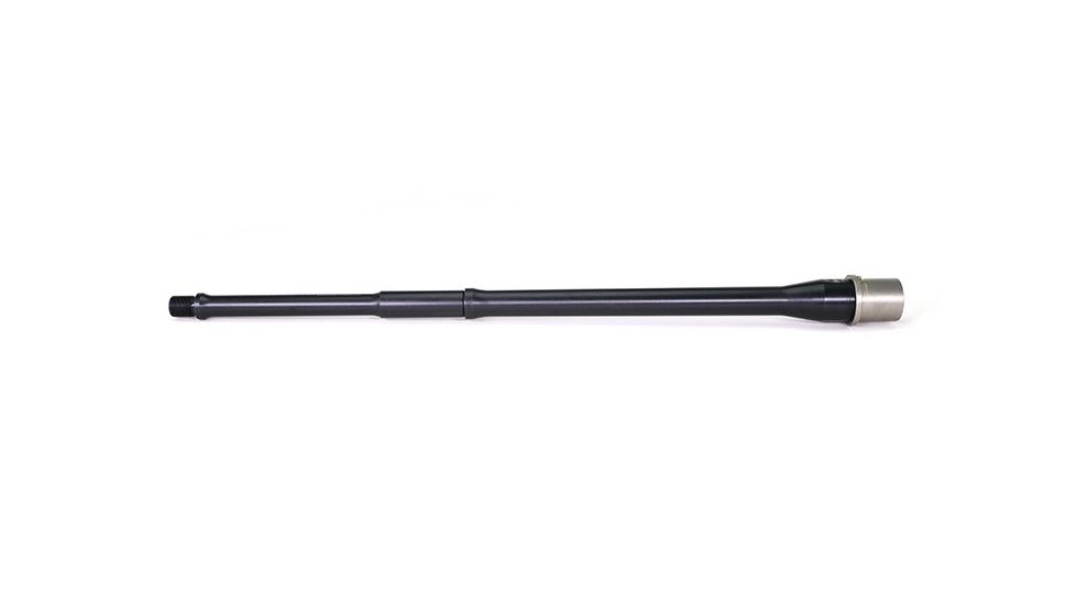 Faxon Firearms .223 Wylde Gunner Rifle Barrel, Mid-Length, 416-R Stainless QPQ Nitride, 5R, NP3 Extension, Black Nitride, 16, 15BW8M16NGQ-5R-NP3