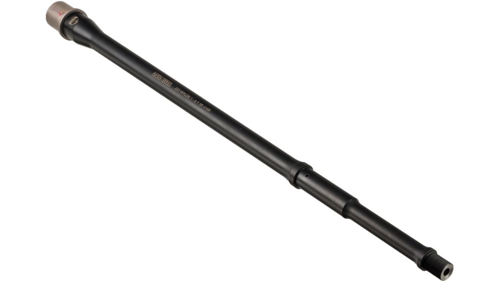 Faxon Firearms .223 Wylde Gunner Rifle Barrel, Rifle-Length, 416-R Stainless QPQ Nitride, 5R, NP3 Extension, Black Nitride, 18, 15BW8R18NGQ-5R-NP3