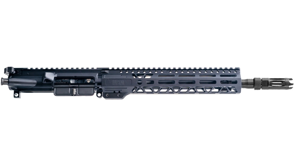 Faxon Firearms .338 ARC 12.5in Complete Upper, Pistol Length, .750in, 1-8 Twist, 5/8x24 TPI, Black, Anodized Finish, FX338A2125-U