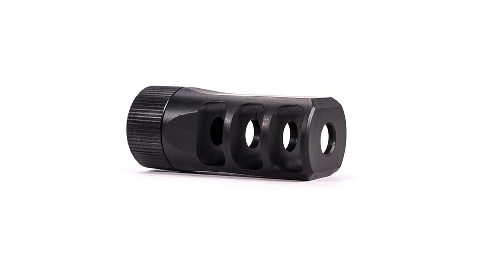 Faxon Firearms 7.62mm MuzzLok Ported Flash Hider, Black, FFMD762PFHSQPQ
