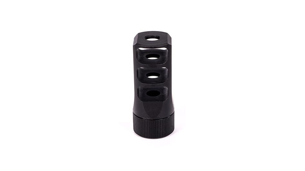Faxon Firearms 7.62mm MuzzLok Ported Flash Hider, Black, FFMD762PFHSQPQ