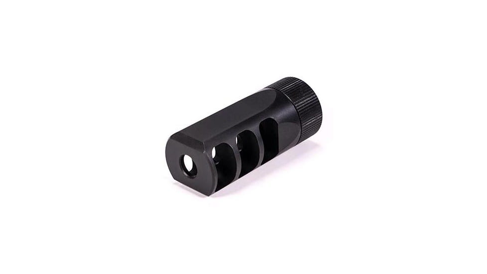 Faxon Firearms 7.62mm MuzzLok Ported Flash Hider, Black, FFMD762PFHSQPQ
