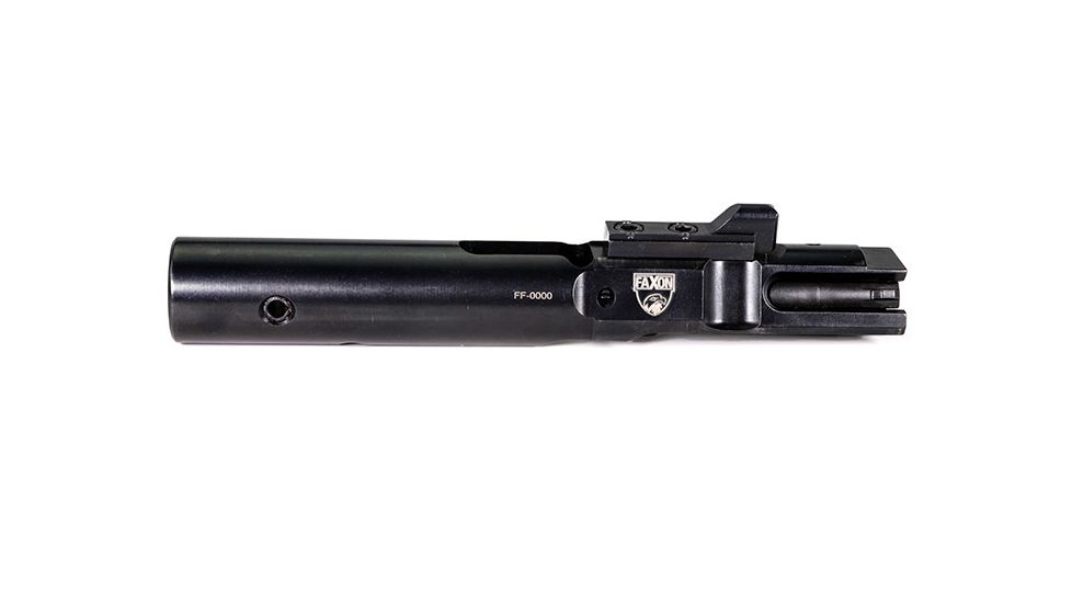 Faxon Firearms Gen 2 9mm PCC Blowback Full-Mass Bolt Carrier Group, Glock/Colt Compatible, Nitride, FF9MMBCGCNITRIDE