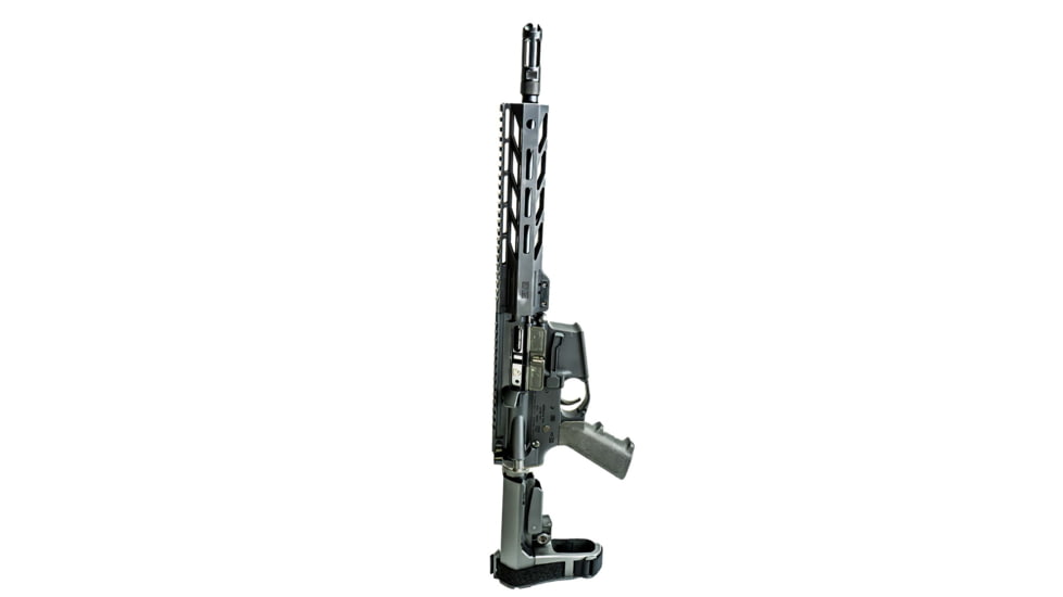 Faxon Firearms 9mm MuzzLok Ported Flash Hider, Black, FFMD9MMPFHSQPQ