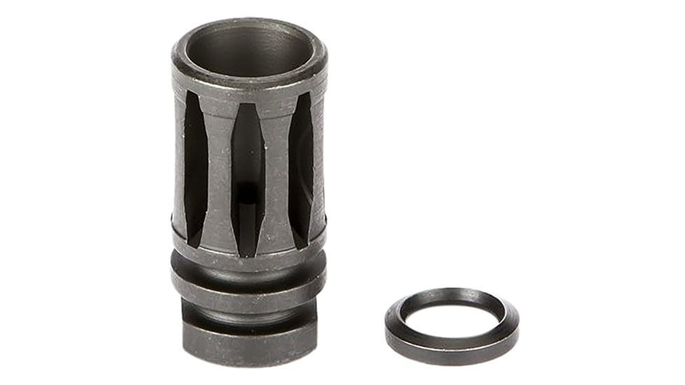 Faxon Firearms A2 Flash Hider Black Nitride 5/8&quot;x24 Threads 30 Cal, FFMD762A2