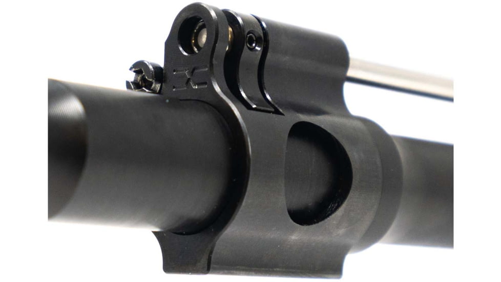 Faxon Firearms Adjustable 3 Screw Low Profile Gas Block, .750 inch, Black, GBA-LP-750-3