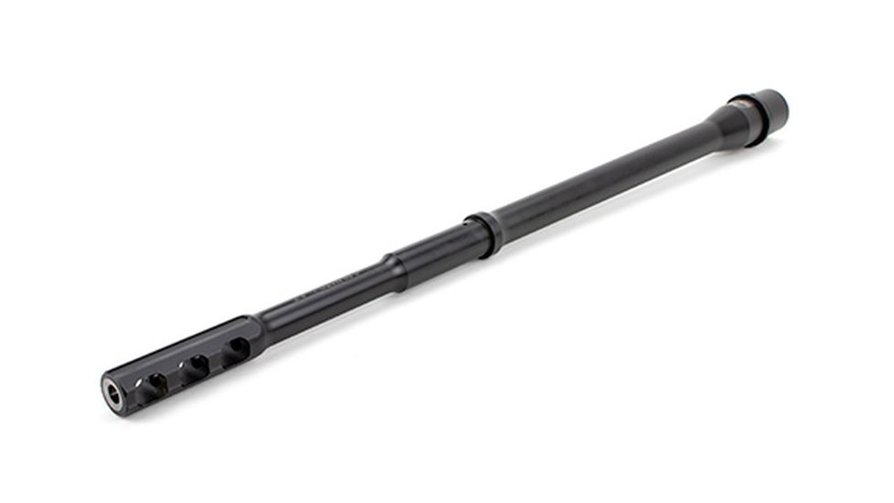 Faxon Firearms AR15 Barrel w/ Integral 3 Port Brake, 16in, 556 NATO, Gunner Profile, Black, 15A58M16NGQ-IMDB