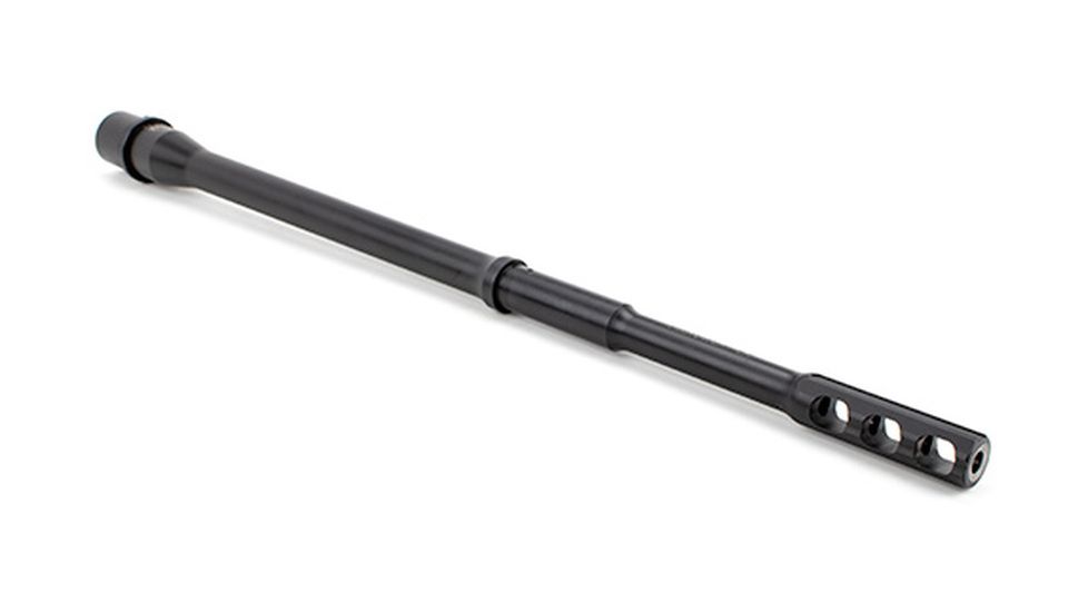 Faxon Firearms AR15 Barrel w/ Integral 3 Port Brake, 16in, 556 NATO, Gunner Profile, Black, 15A58M16NGQ-IMDB